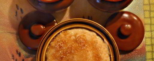 Шаг 3: гурьевской каши на топленом молоке