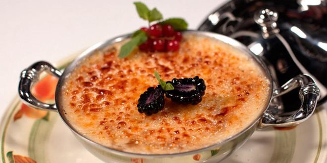 Рецепт гурьевской каши с орехами, фруктами и изюмом