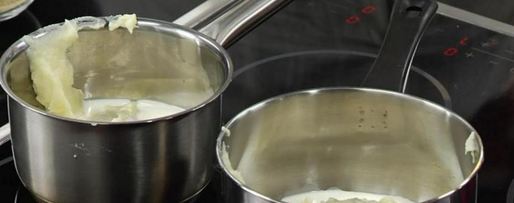 Шаг 4: гурьевской каши с орехами, фруктами и изюмом