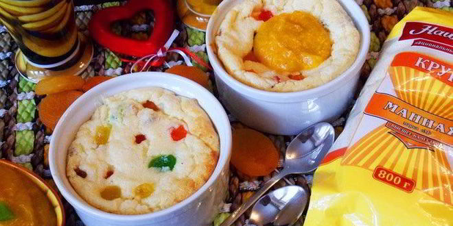 Рецепт гурьевской каши с цукатами