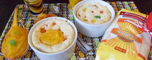 Шаг 11: гурьевской каши с цукатами