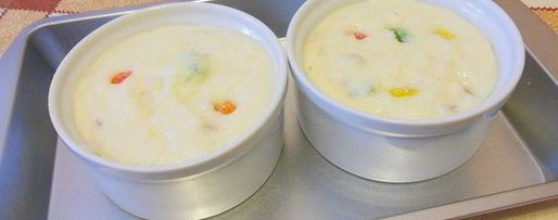 Шаг 7: гурьевской каши с цукатами