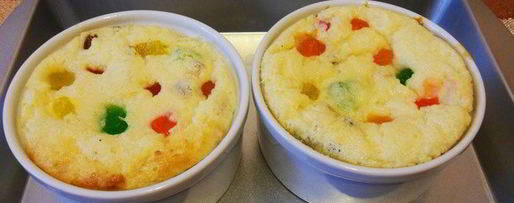 Шаг 8: гурьевской каши с цукатами