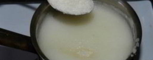 Шаг 4: манной каши без молока