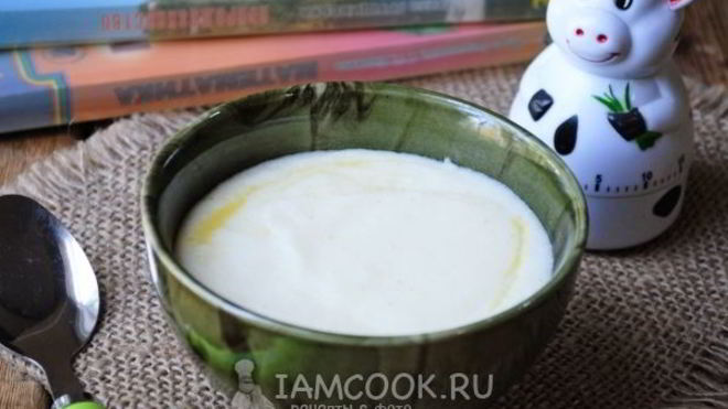 Рецепт Манной каши для ребенка