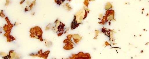 Шаг 4: манной каши гурьевской с грецкими орехами