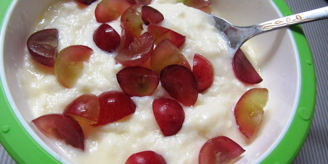 Рецепт манной каши на холодном молоке