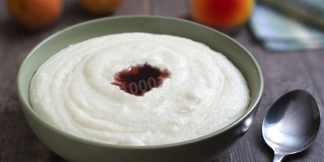 Рецепт манной каши на молоке и воде