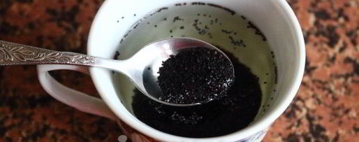 Шаг 2: манной каши на молоке с маком