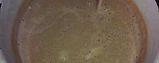 Шаг 3: манной каши на ряженом молоке с малиной