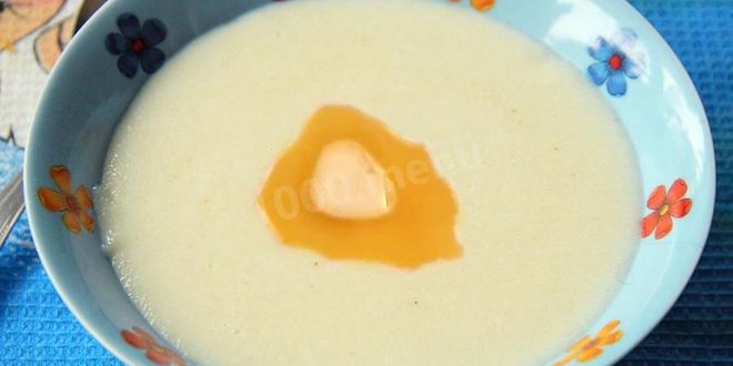 Рецепт манной каши на воде жидкая