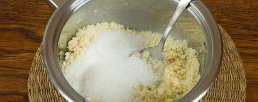 Шаг 8: манной каши с бананом