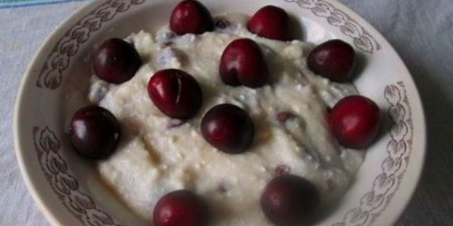 Рецепт манной каши с изюмом