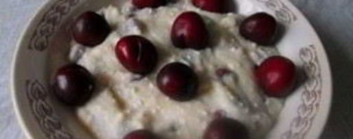 Шаг 4: манной каши с изюмом