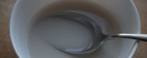 Шаг 2: манной каши с киселем