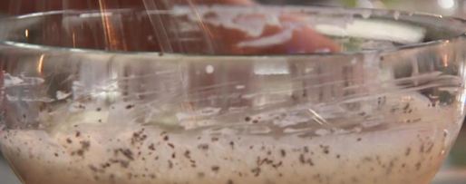 Шаг 2: манной каши с кофе