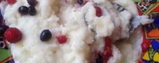 Шаг 5: манной каши с комочками