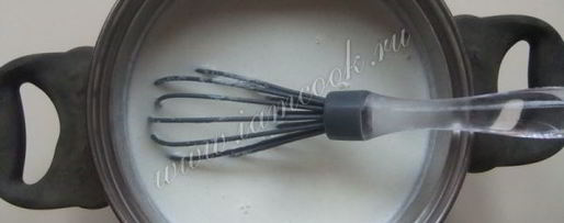 Шаг 2: манной каши с корицей и яблочным муссом