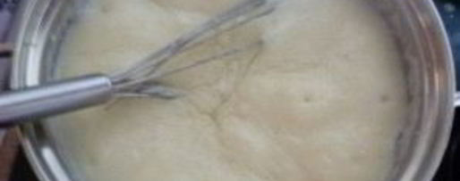 Шаг 1: манной каши с малиной