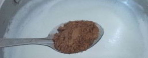 Шаг 2: манной каши с шокаладом