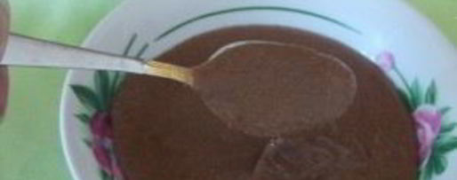 Шаг 7: манной каши с шокаладом