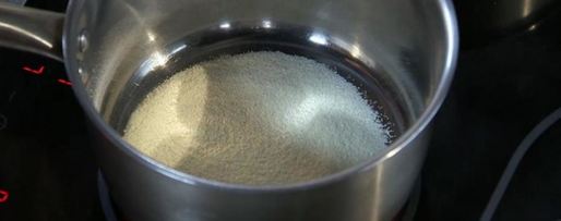 Шаг 2: манной каши с соленой карамелью