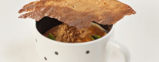 Шаг 4: манной каши с соленой карамелью