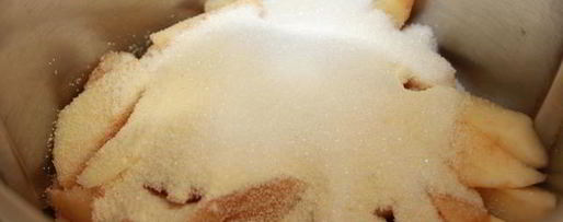 Шаг 1: манной каши с яблоком