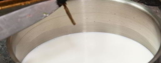 Шаг 2: манной каши со свежей клубникой