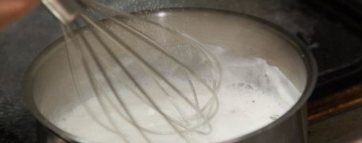 Шаг 3: манной каши со свежей клубникой