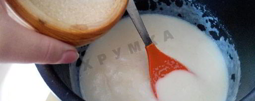 Шаг 5: манной каши в мультиварке на молоке и воде