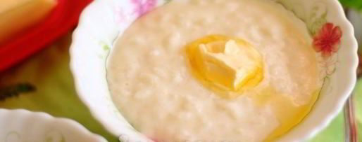 Шаг 12: молочной каши из риса и манки