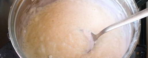 Шаг 6: молочной каши из риса и манки