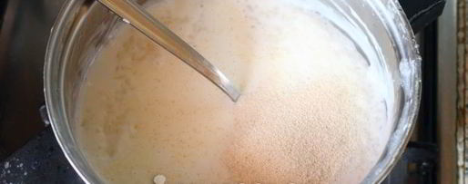 Шаг 8: молочной каши из риса и манки