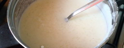 Шаг 9: молочной каши из риса и манки