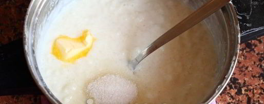 Шаг 10: молочной каши из риса и манки