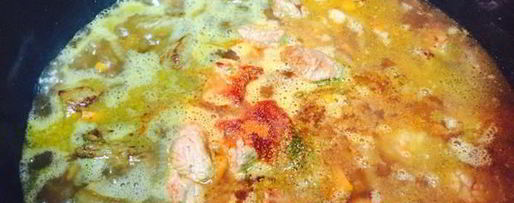 Шаг 11: машкичирей — машевой каши по-узбекски