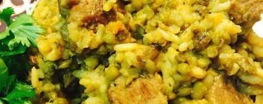 Шаг 15: машкичирей — машевой каши по-узбекски