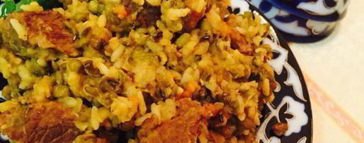 Шаг 16: машкичирей — машевой каши по-узбекски