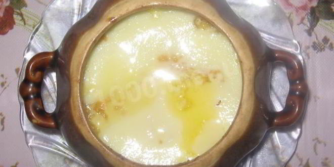 Рецепт молочной каши пшеничной с тыквой в горшочке на молоке