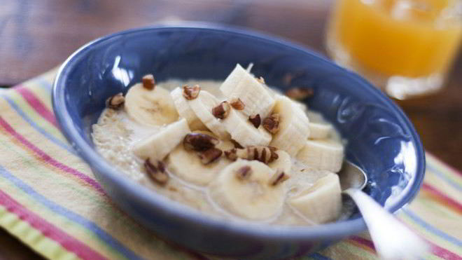 Рецепт Овсяной каши с бананом