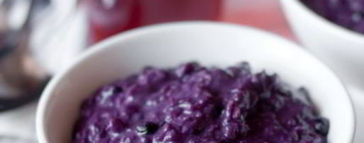 Шаг 3: черничной овсяной каши