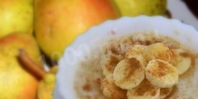 Рецепт грушевой овсяной каши