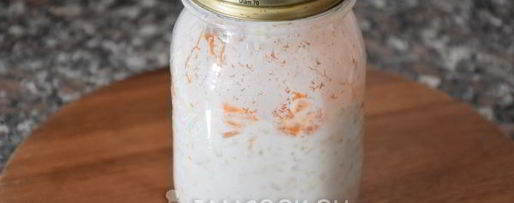 Шаг 5: ленивой овсяной каши с апельсиновым джемом