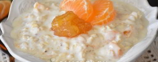 Шаг 6: ленивой овсяной каши с апельсиновым джемом