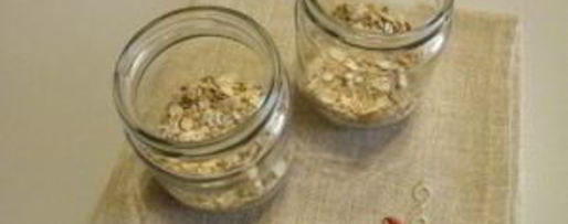 Шаг 1: ленивой овсянки в банке для похудения