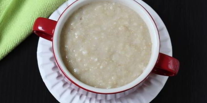 Рецепт овсяной каши с фруктами