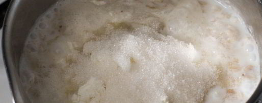 Шаг 1: овсяной каши с творогом