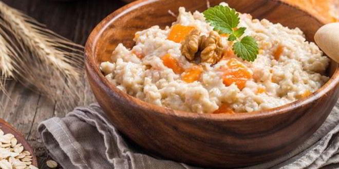 Рецепт овсяной каши с тыквой