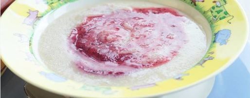 Шаг 2: овсяной каши с виноградом